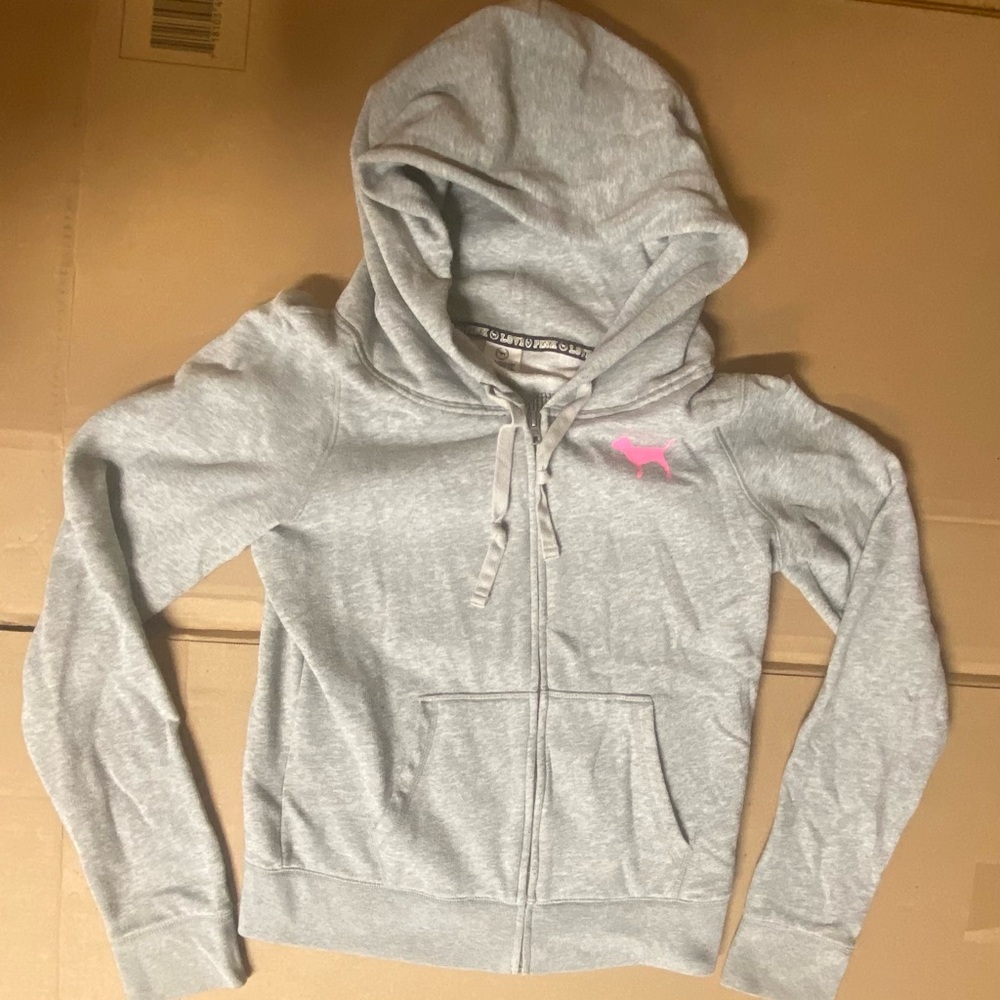 Pink Hoodie Sweatshirt size large